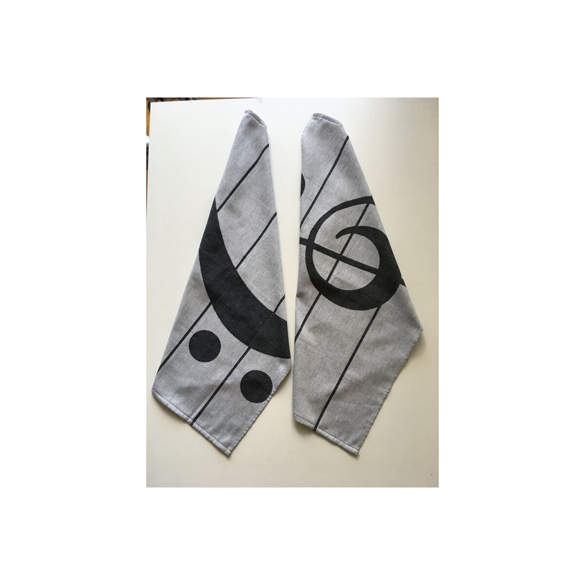 Küchentuch Notenschlüssel 50 x 70 cm