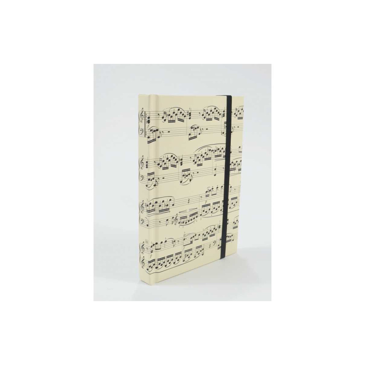 Notizbuch sheet music creme A6 / 96 Seiten