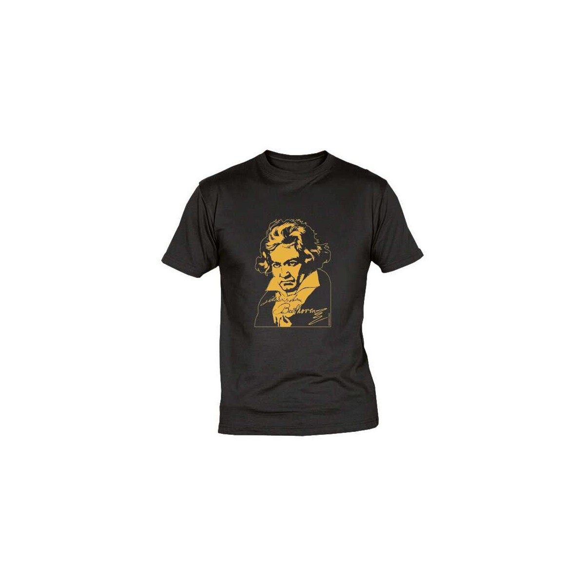 T-Shirt Beethoven schwarz Größe S