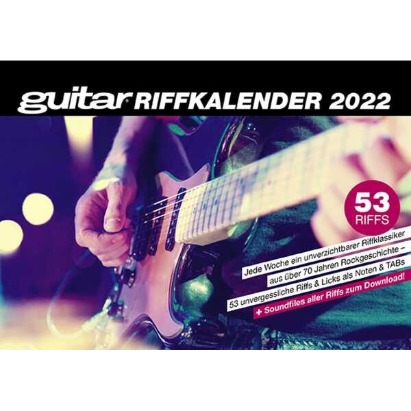 Guitar Riff Kalender 2022