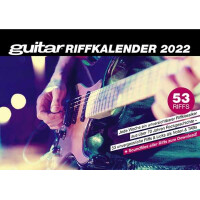 Guitar Riff Kalender 2022