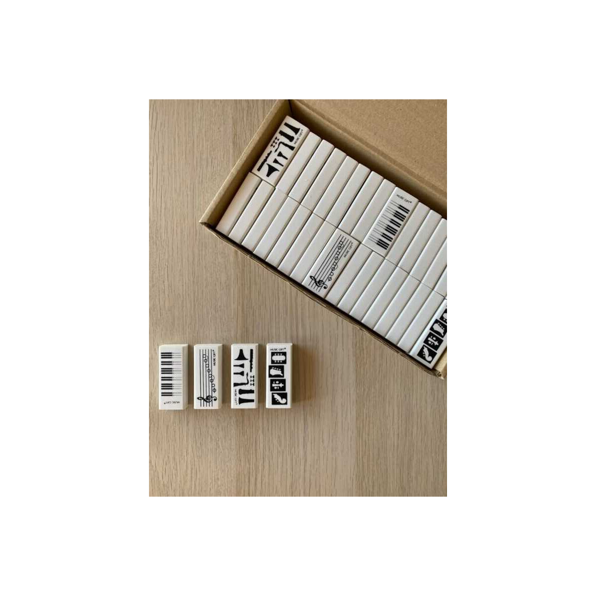 Set Radiergummi (enthält 36 Stück)