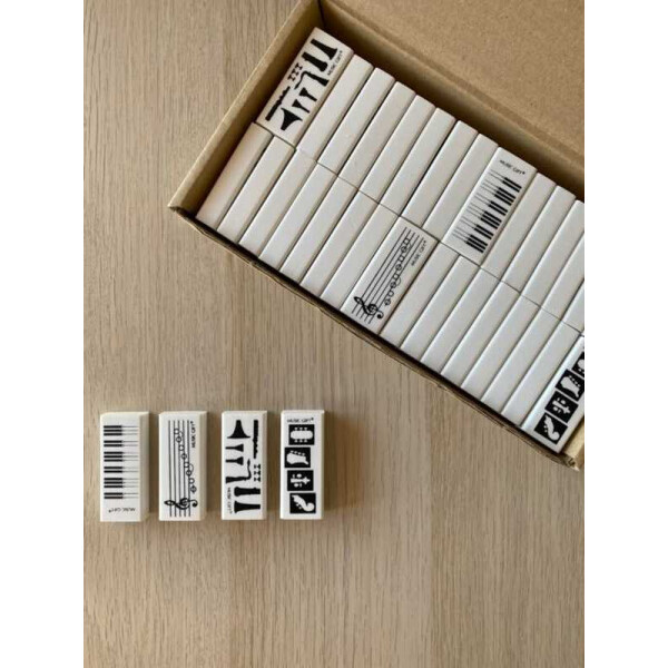 Set Radiergummi (enthält 36 Stück)