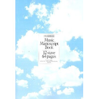 Music Manuscript Book Din A4