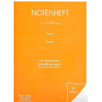 Notenheft 14 Systeme Din A4 hoch