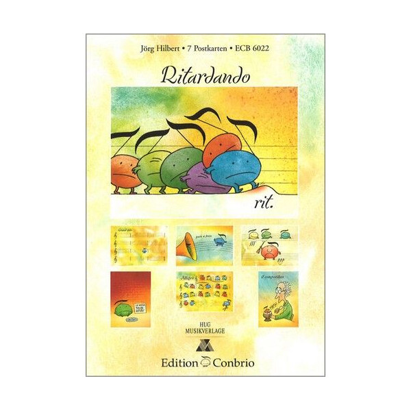 Postkarten-Set 3 Ritardando (7 Stück)