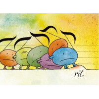 Postkarten-Set Ritardando (7 Stück)