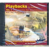 Playbacks für Drummer vol.1 CD