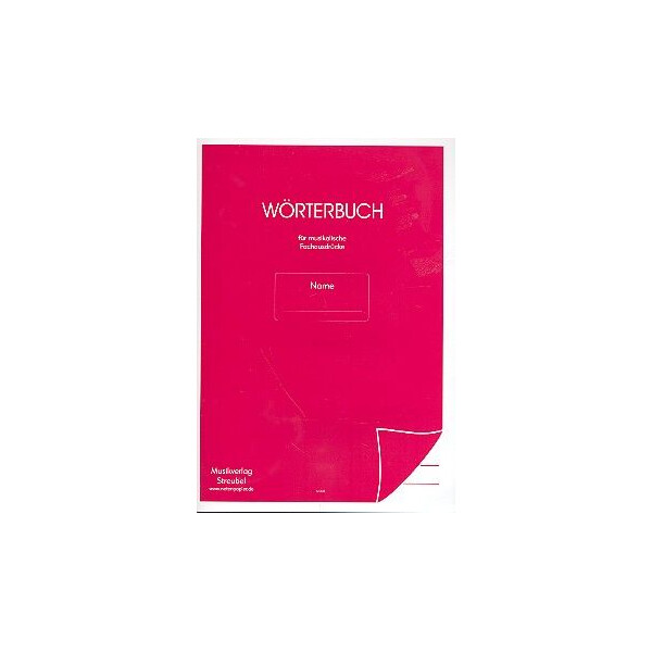 Wörterbuch für musikalische Fachausdrücke