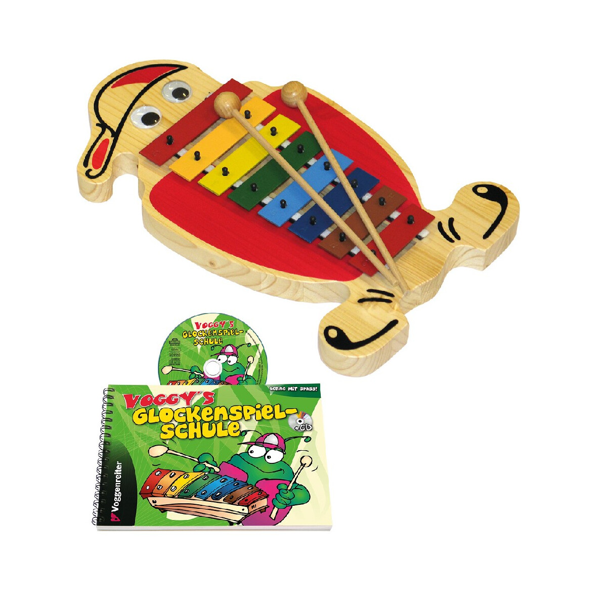 Voggys Glockenspiel-Set box