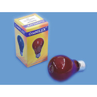 Omnilux A19 230V/25W E-27 rot 1