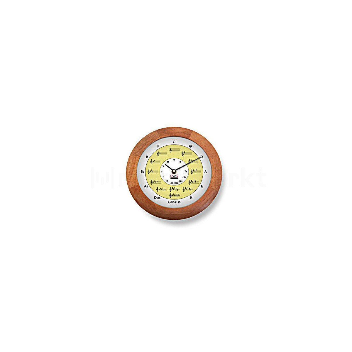 Quintenzirkeluhr Woody