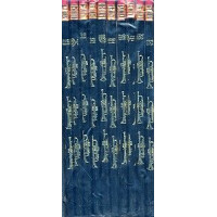 Bleistift Trompete schwarz/gold