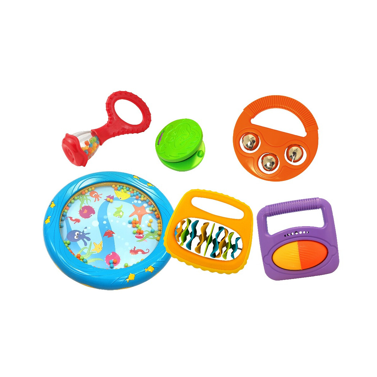 The baby rhythm set for the first birthd box