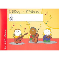 Notenschulheft Noten-Malbuch