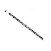 Bleistift mit Radiergummi Noten schwarz