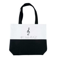 City Shopper Violinschlüssel All I need is music 45 x 37 x 12 cm