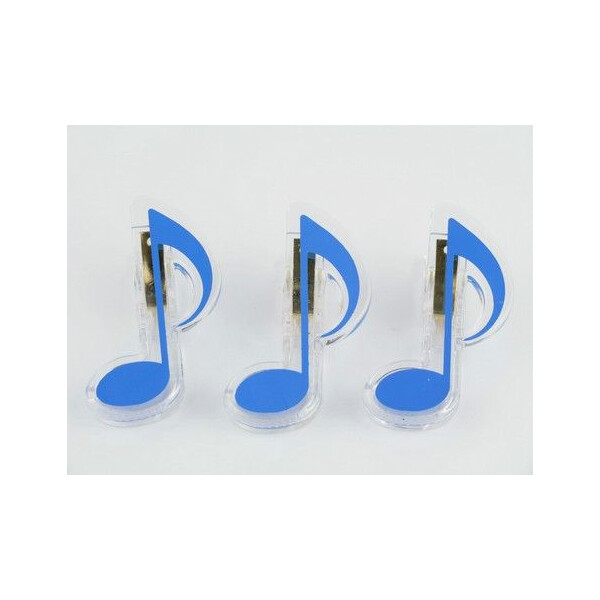 Klammer Achtelnote blau 7cm