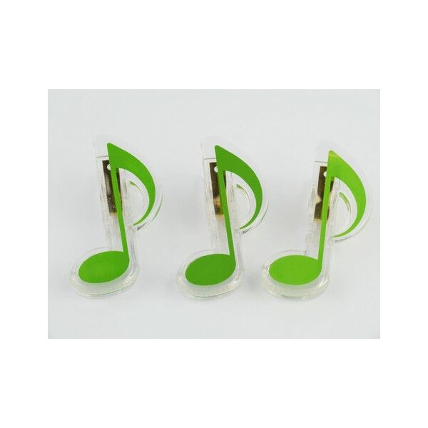Klammer Achtelnote grün 7cm