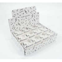 Radiergummi Flügel weiß 4,4 x 4cm