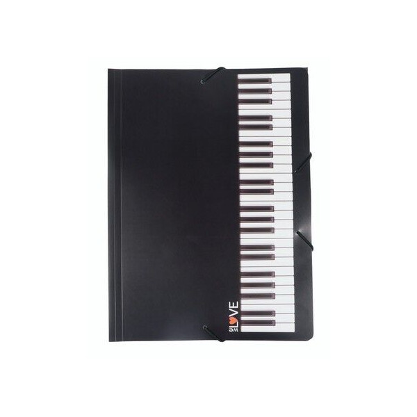 Gummizugmappe Tastatur Din A4