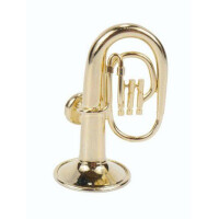 Magnet Tuba 5. cm vergoldet