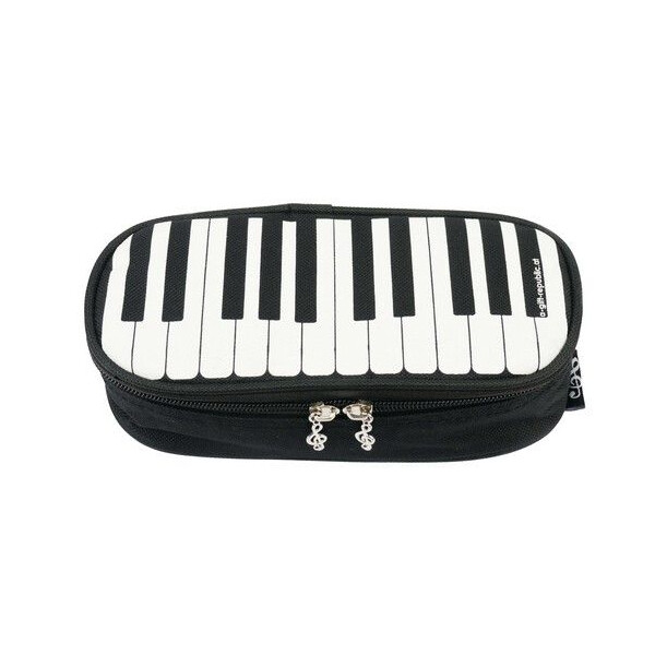 Stiftetui Tastatur schwarz LUX 21 x 11 x 6 cm