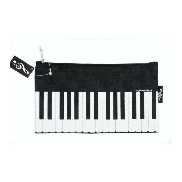 Stiftetui Tastatur schwarz 22 x 12,5 cm