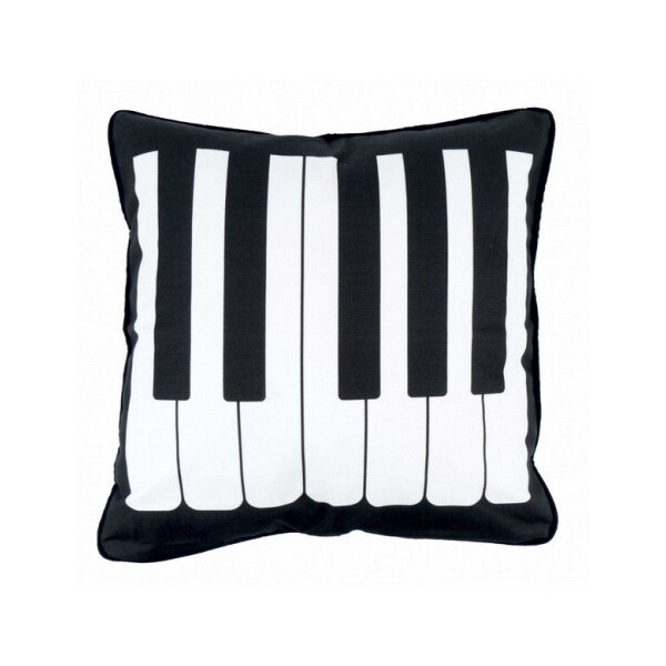 Kissen mit Paspeln - Tastatur