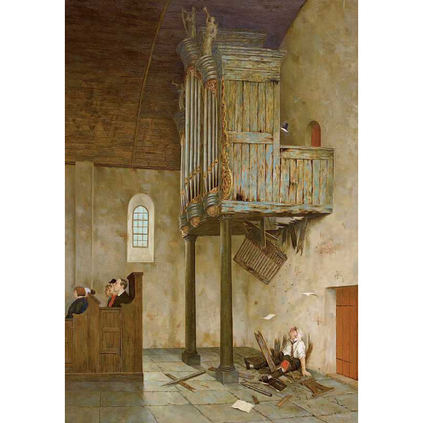 Postkarte mit Umschlag A cappella