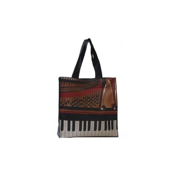 Nylon-Tasche mit Boden Klavier 33x33x13 cm