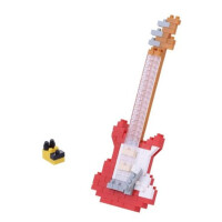 Nanoblock Electric Guitar red 12 x 4 x 1,6cm