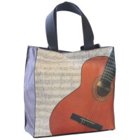 Nylon-Tasche mit Boden Gitarre 33x33x13 cm