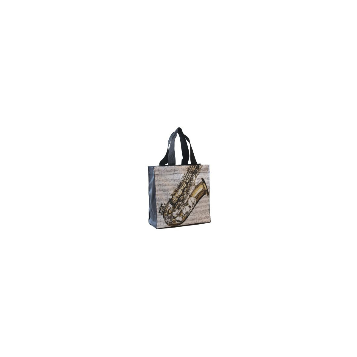 Nylon-Tasche mit Boden Saxophon 33x33x13 cm
