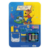 Spieluhr Bausatz mit 4 Melodienwalzen und Anleitung