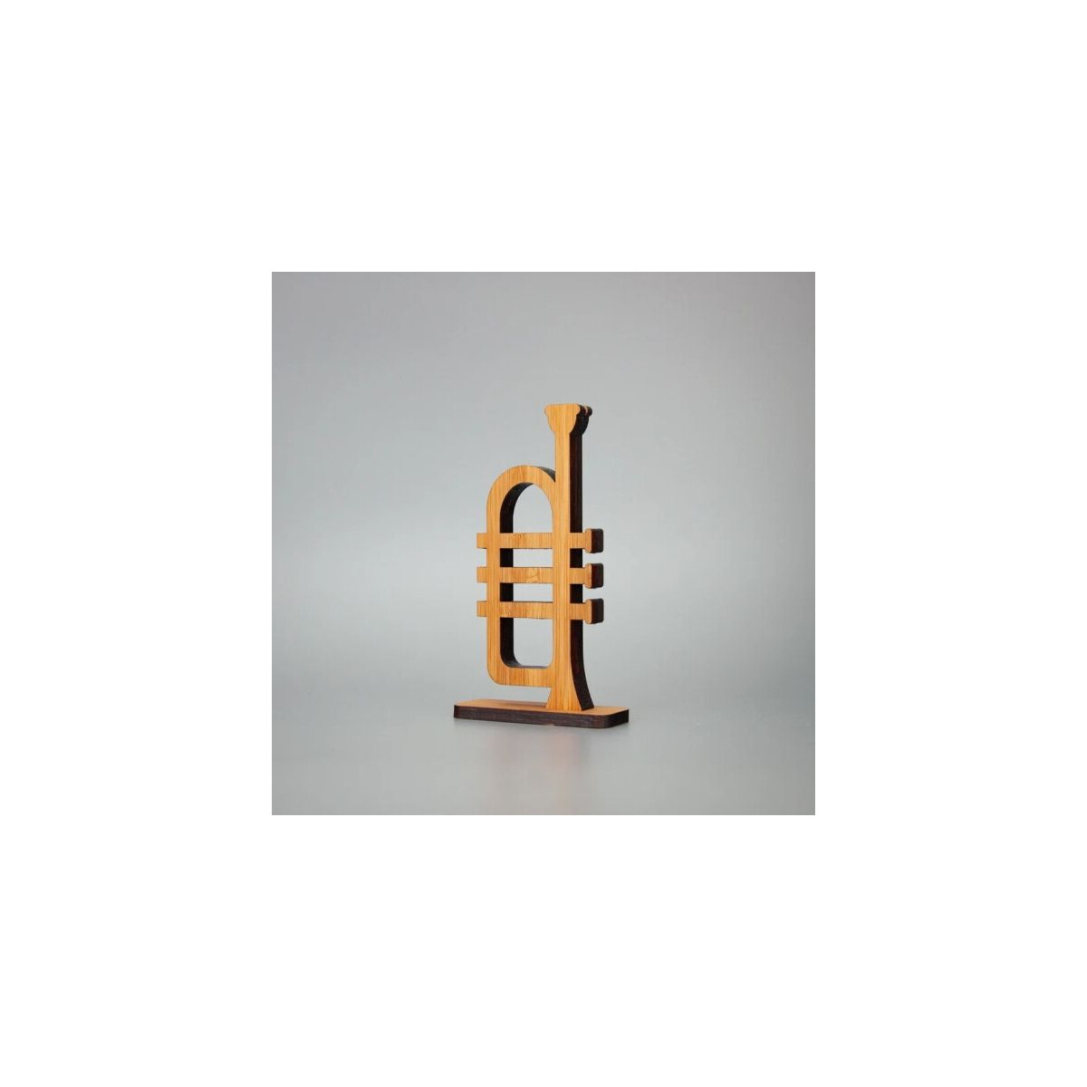 Karten- und Fotohalter Trompete