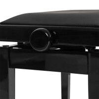 Stagg piano bench PBH 390 BKP SBK