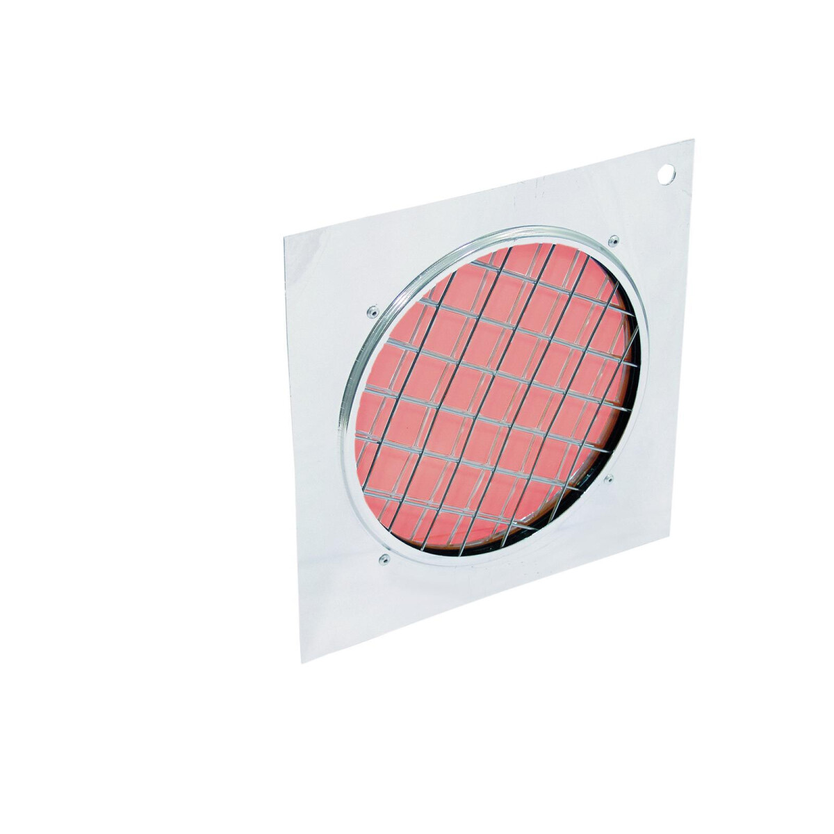Eurolite red dichroic filter, silver frame PAR-56