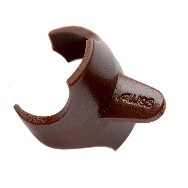 Aulos recorder thumb rest tenor dark brown