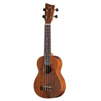 Gewa Soprano Ukulele Manoa KT-SO-INCA Sapelli Inca Matt