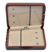 Gewa clarinet leaf case 6 leaves red-brown lacquered