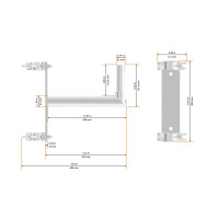 Global Truss Boxenhalterung schwarz
