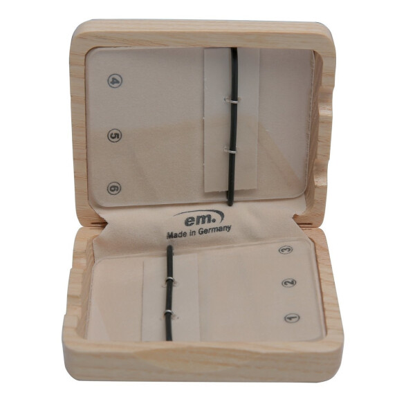 Gewa leaf case tenor saxophone 6 leaves natural lacquered