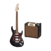 Cort G110 OPBK guitar package