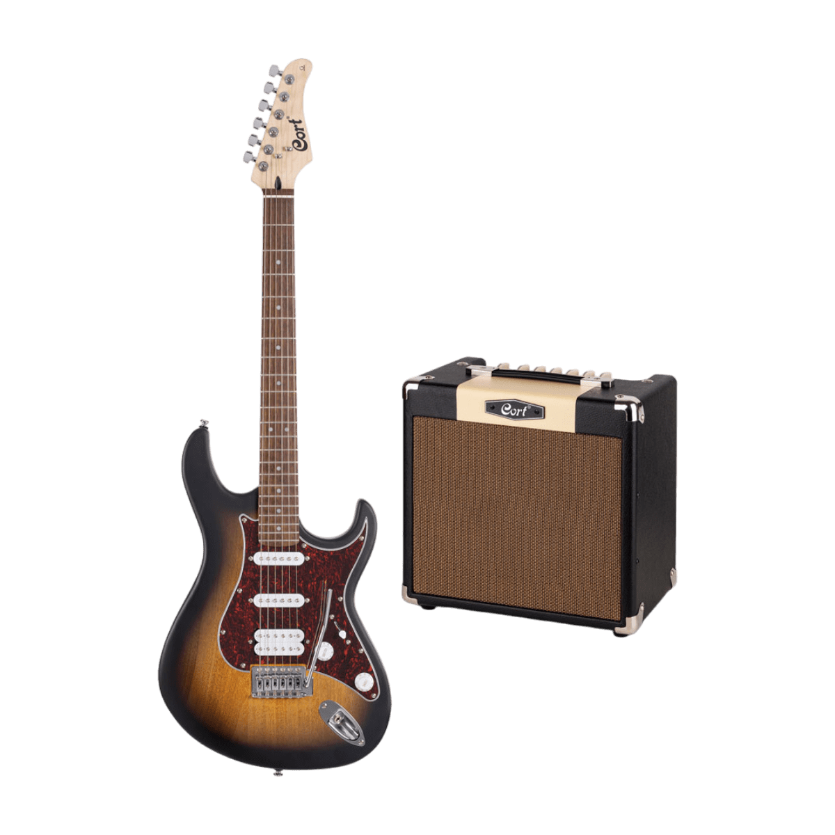 Cort G110 OPSB Gitarren Paket box