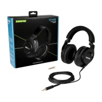 Shure SRH440A headphones