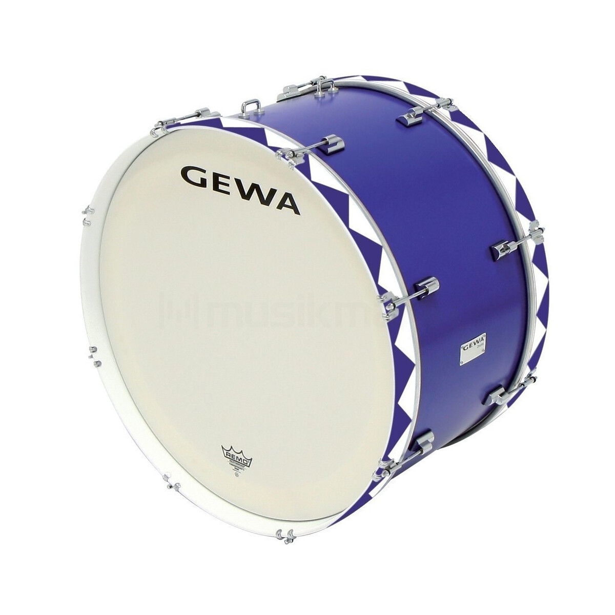 Gewa Große Trommel 26x14" blau