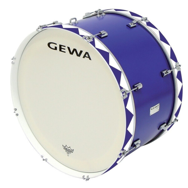 Gewa bass drum 26x14" blue