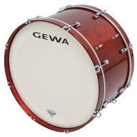 Gewa bass drum 26x14" red