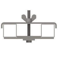 Mott Verbindungsklammer für 2 Steckfüße